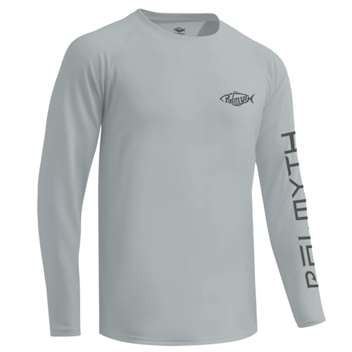 Palmyth Men's Long Sleeve UPF 50+ Sun Protection Fishing Shirt
| Palmyth Men's UPF 50+ Long Sleeve Sun Protective Fishi