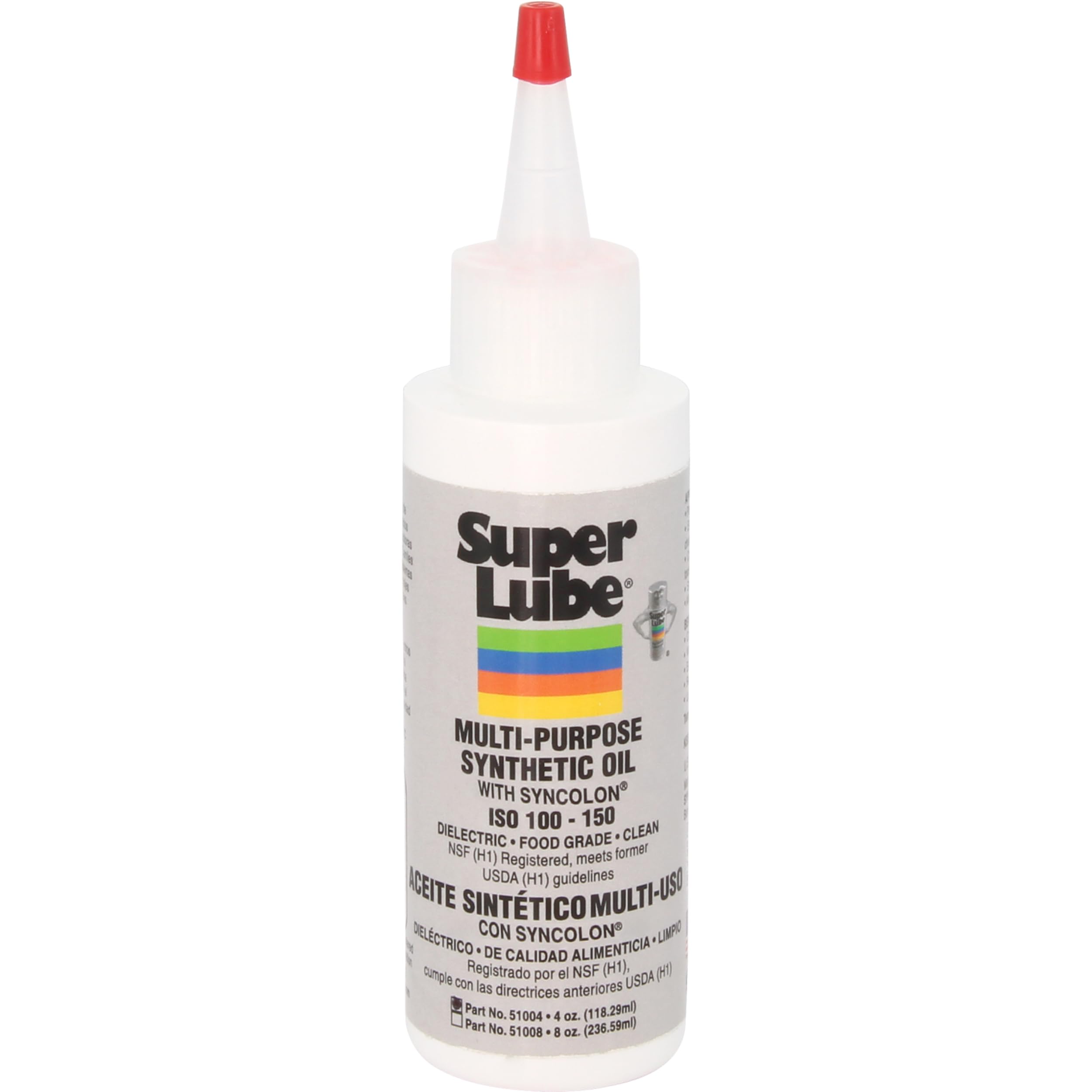 Super Lube 51004 Synthetic Oil with PTFE for High Performance Vehicles, Automotive Mechanics, Engine Maintenance, Advanc