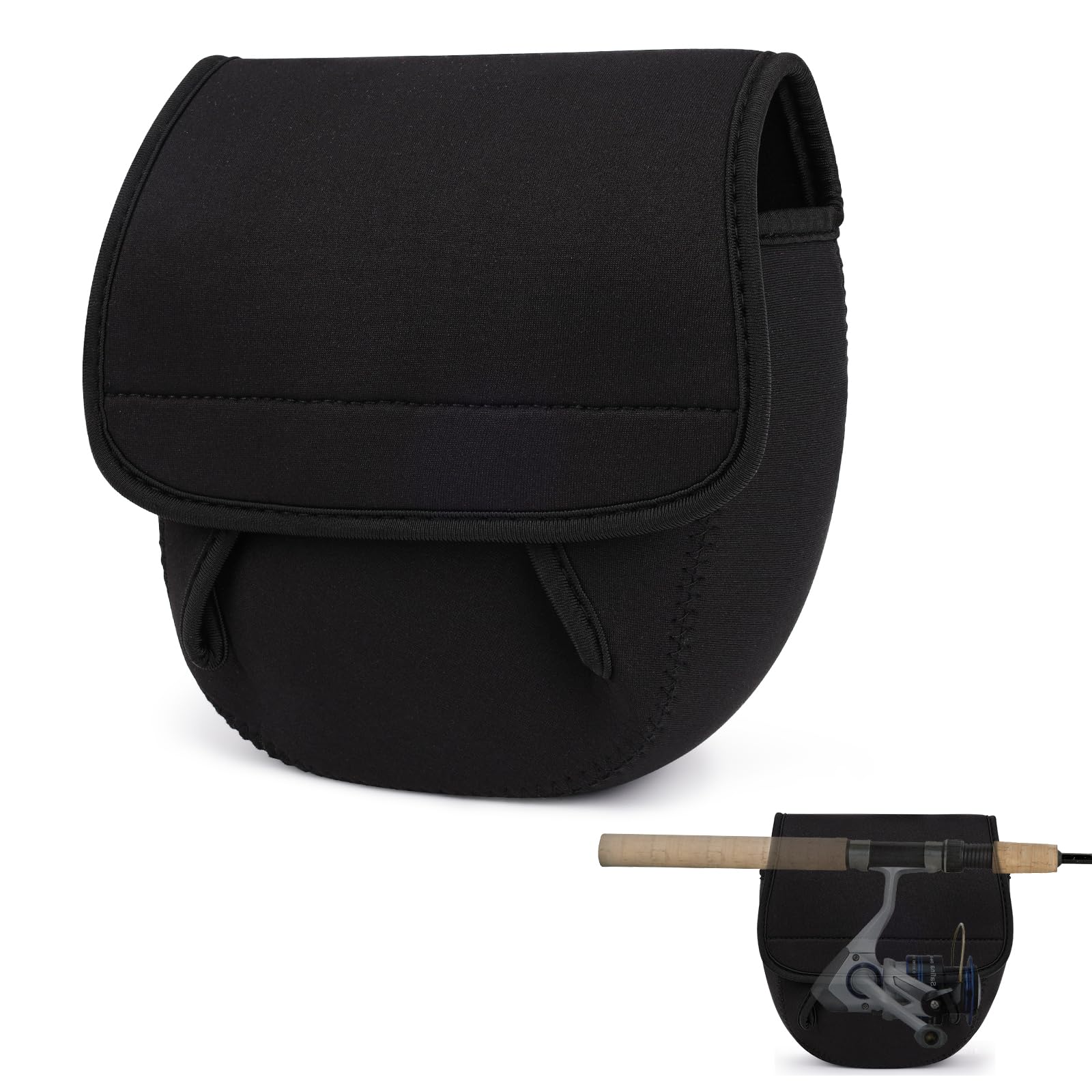 Neoprene Waterproof & Shockproof Fishing Reel Cover Fits 500-8000 Series Spinning Reels
| Breathable Right/Left Hand Un